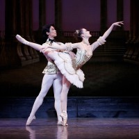 Kenta Shimizu and Allyssa Bross. Photo: Reed Hutchinson
