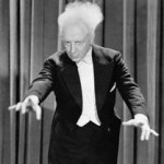 Leopold Stokowski on Stage Leopold Stokowski on Stage