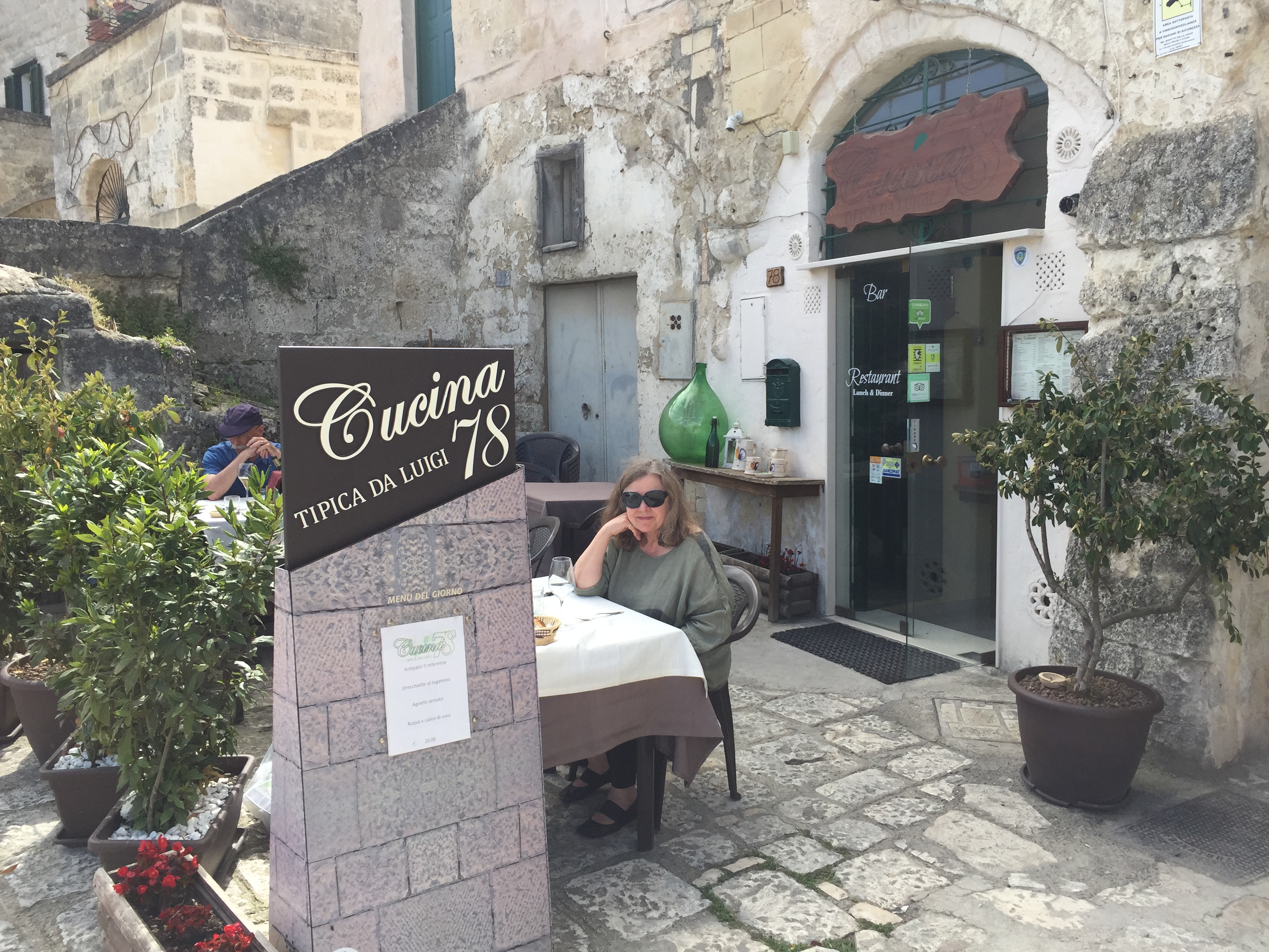 Nancy at Matera