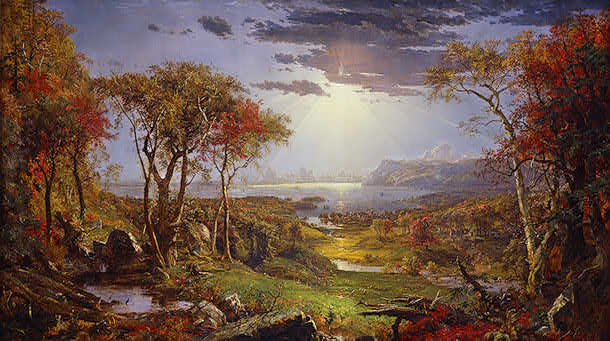 a Hudson River School