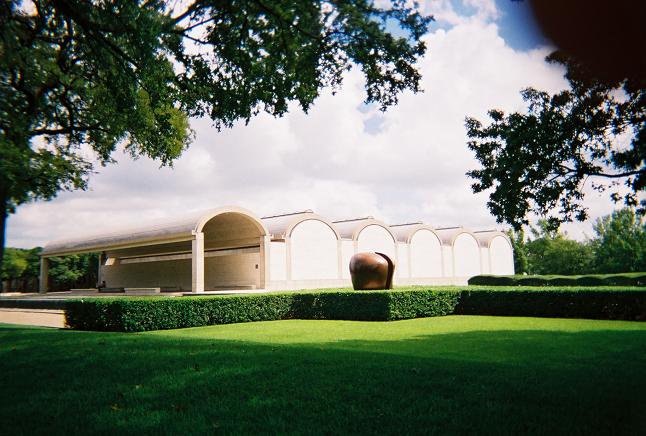  Museum in Atlanta, and -- as I wrote in my last post -- now the Kimbell 