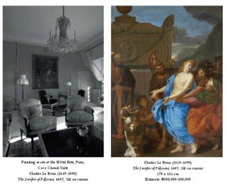 Charles Le Brun, The Sacrifice of Polyxena