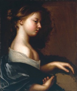 Portrait of a Young Girl circa 1681 by Mary Beale 1633-1699