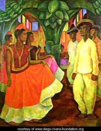 Rivera's "Dance in Tehuantepec"