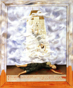 Kahlo's "The Suicide of Dorothy Hale"