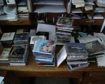 CDs on Desk
