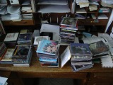 CDs on Desk