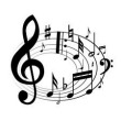Swirl of notes
