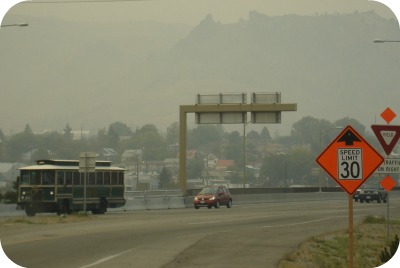 Smoky Saddle Rock