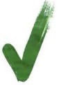 green checkmark