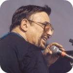 Mike Longo at Microphone