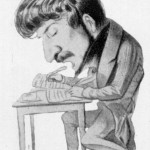 A caricature of Donizetti