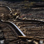 destroyed railroad