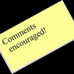 blog comments-encouraged
