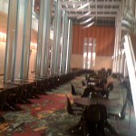 Lobby of the Ross School at the University of Michigan
