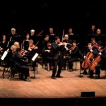 Musicians of the St Paul Chamber Orchestra on stage at Ordway Center