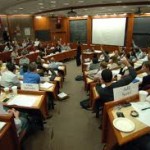 Harvard Business School classroom