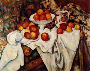 Cezanne apples and oranges