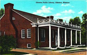 dr-jim-stamps-us-sikeston-public-library-linen-c-t-american-postcard-missouri-19d11ac42fa7c9293726254316ac962f