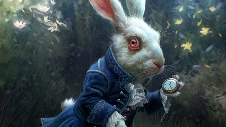 rabbit-Alice_in_Wonderland_tim-burton | Aesthetic Grounds