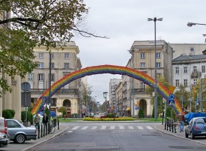 Rainbow in Warsaw, 2013