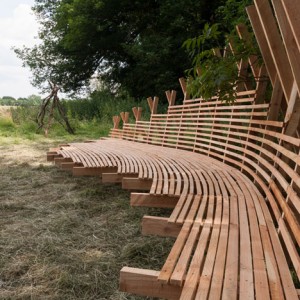 Studio in the Woods, Bench by Studio Weave