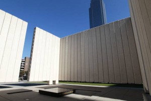 JFK Memorial in Dallas, 1970, by Phillip Johnson