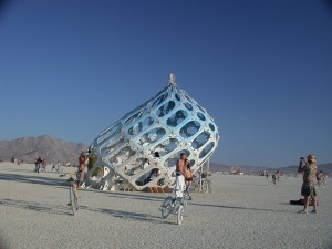 Mark Hammari at Burning Man, 2011