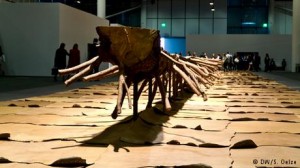 Giuseppe Penone, Pine Tree Opened, Basel, 2014