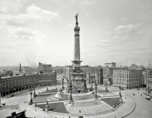 Soldiers' and Sailors' Monument, Photo 1907