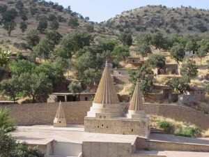 Yadizi People Tempe, Lalish, Iraq