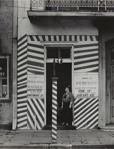 Barber Shop, Photo by Walker Evans, New Orleans, 1935