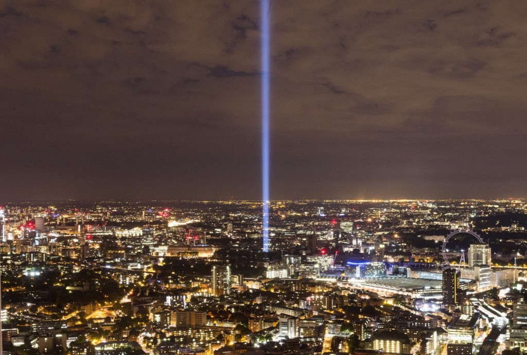 "Spectra" by Ryoji Ikeda, London, 2014