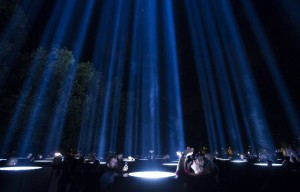 "Spectra" by Ryoji Ikeda, London, 2014