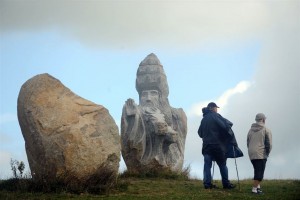 Breton Saints in Carnoet, France 