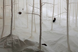 Takashi Kuribayashi, Paper Forest, 2014