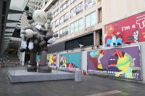 Kaws in Hong Kong, 2014