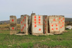 Dominos by Ledia Kostrandini, Albania