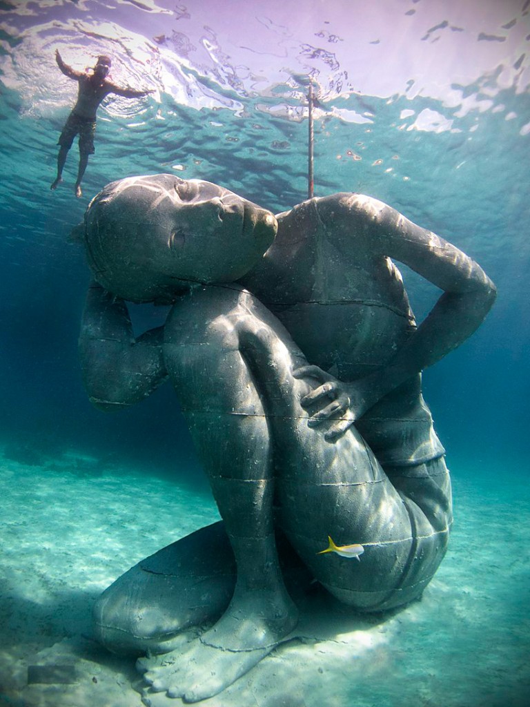 ocean-atlas by jason decaires taylor, the bahamas