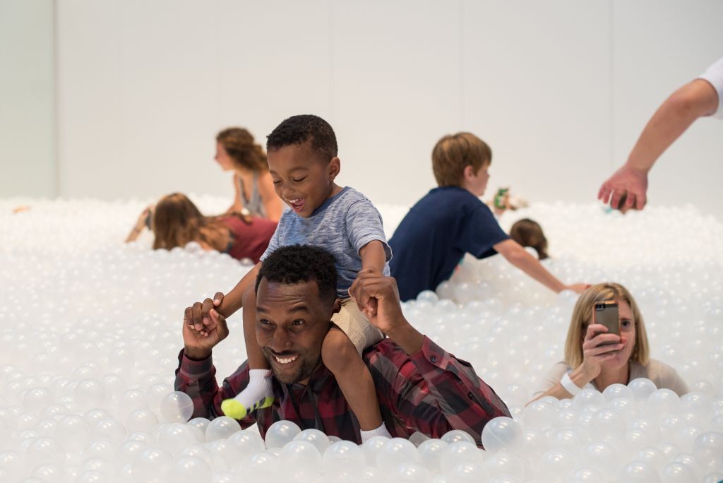 BEACH by Snarkitecture used 1,000,000 balls