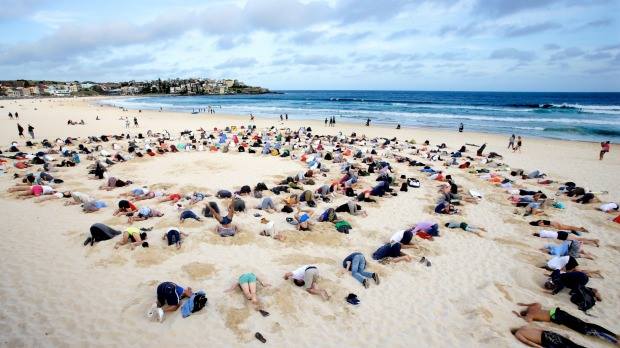 Climate deniers action in Australia