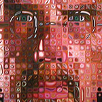 Chuck Close, Self Portrait