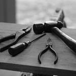 Photo of hand tools by Hunter Haley on Unsplash