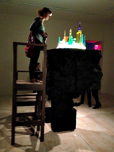 Kandor in one of its many incarnations, recreated by the artist.