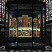 Restored Ghent Altarpiece Is Finally Back Home — In A $6 Million Bulletproof Display Case