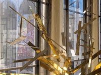 Enormous Golden Modernist Mobile Removed From Lincoln Center Will Be Installed At LaGuardia Airport