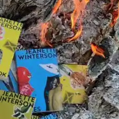 Jeanette Winterson Is Literally Burning Her Own Books