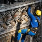 The Italians Who Dangle From Ropes To Repair Historic Sites