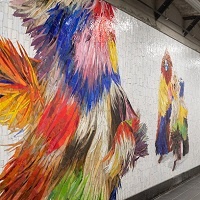 ‘A Symphony In Glass’: Nick Cave’s Latest Public Artwork Takes Shape In The New York City Subway
