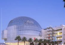 What’s Up With The Movie Museum’s Giant Orb? (Death Star?)